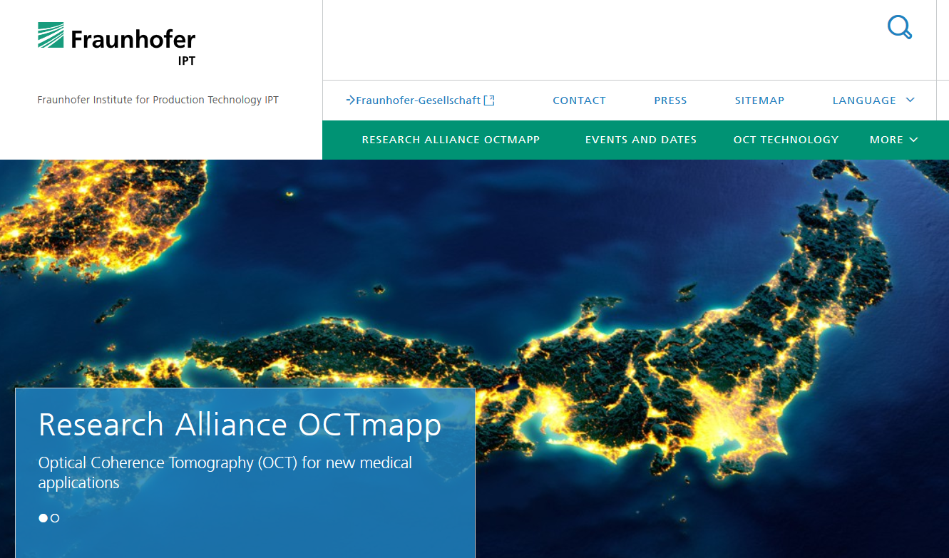 OTCmapp website